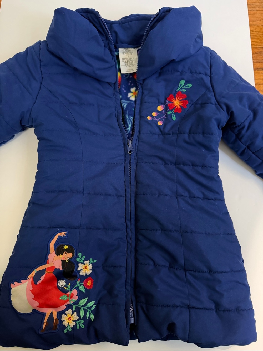 Disney Elena of Avalor puffer jacket